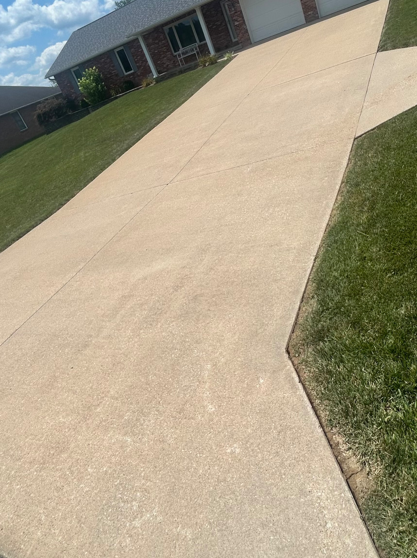 Concrete Pressure Washing by D.R Wash — after